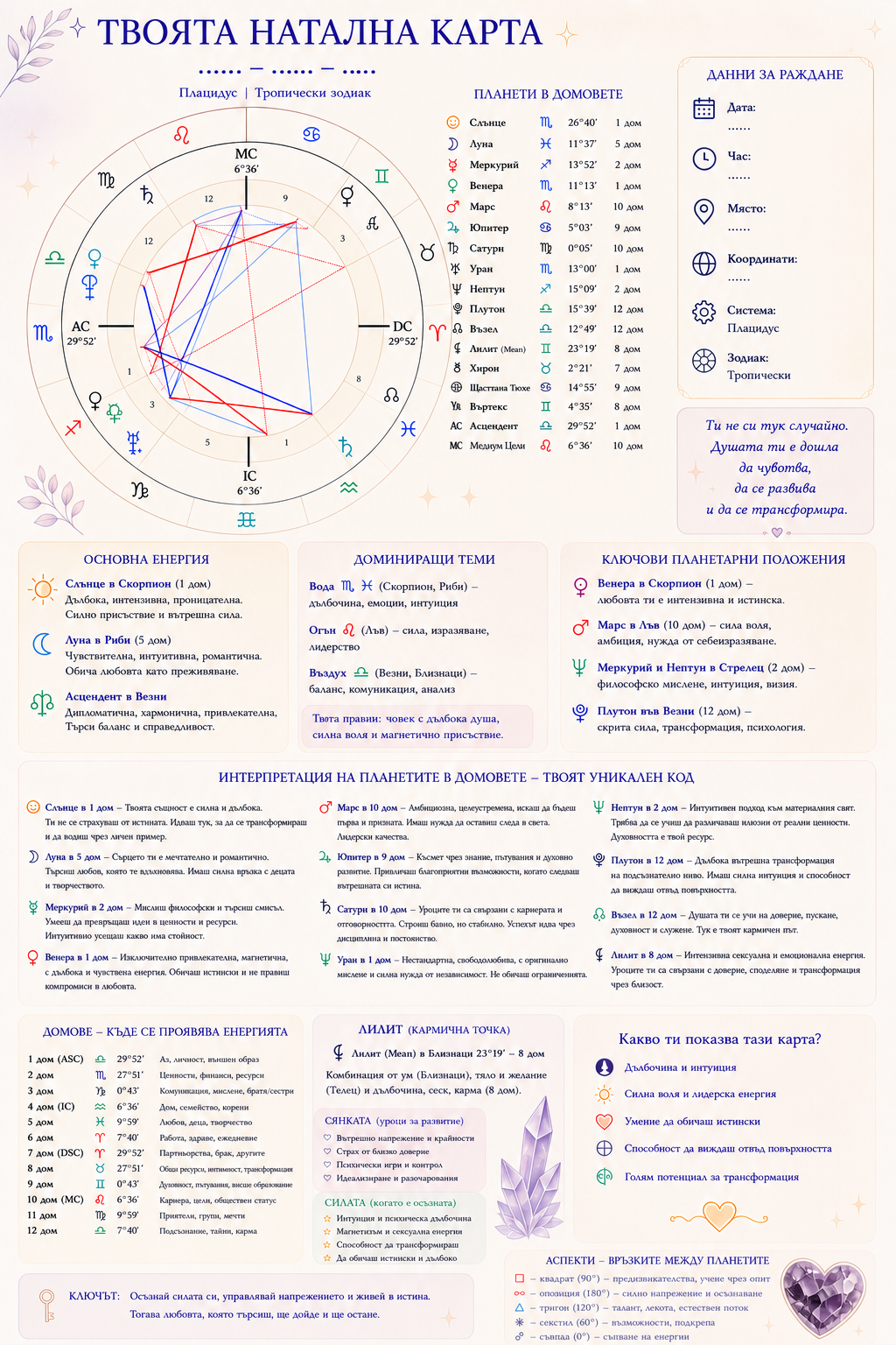 Натален хороскоп